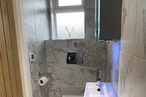 Bathroom installation